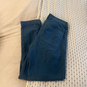 J. Crew Blue Cotton Pants
